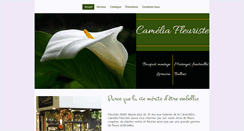 Desktop Screenshot of cameliafleuriste.com